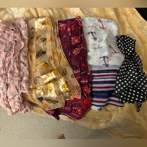 Assorted Patterned Scarves Collection